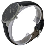 Hugo Boss Jackson Black Dial Black Leather Strap Watch for Men - 1513369 Buy Now By Hugo Boss