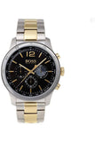 Hugo Boss Professional Black Dial Two Tone Steel Strap Watch for Men - 1513529 Buy Now By Hugo Boss