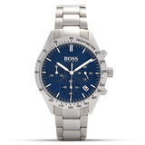 Hugo Boss Talent Blue Dial Silver Steel Strap Watch for Men - 1513582 Buy Now By Hugo Boss