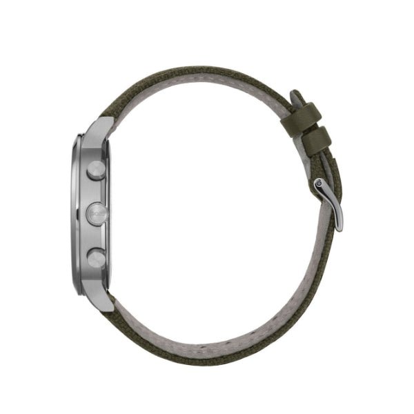 Hugo Boss Vesada Grey Dial Green Nylon Strap Watch for Men - 1513692 Buy Now By Hugo Boss