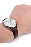 Hugo Boss Jet White Dial Brown Leather Strap Watch for Men - 1513280 Buy Now By Hugo Boss