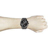 Hugo Boss Associate Black Dial Black Mesh Bracelet Watch for Men - 1513769 Buy Now By Hugo Boss