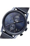 Hugo Boss Navigator Chronograph Blue Dial Blue Mesh Bracelet Watch for Men - 1513538 Buy Now By Hugo Boss