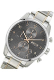 Hugo Boss Skymaster Grey Dial Two Tone Steel Strap Watch for Men - 1513789 Buy Now By Hugo Boss