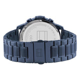 Tommy Hilfiger Luca Chronograph Grey Dial Blue Steel Strap Watch For Men - 1710493 Buy Now By Tommy Hilfiger