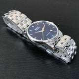 Mido Baroncelli II Automatic Blue Dial Silver Steel Strap Watch For Men - M8600.4.15.1 Buy Now By Mido