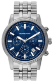 Michael Kors Hutton Chronograph Blue Dial Blue Steel Strap Watch For Men - MK8952 Buy Now By Michael Kors