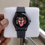 Gucci G Timeless Cat Motif Black Dial Black Leather Strap Unisex Watch - YA1264021 Buy Now By Gucci