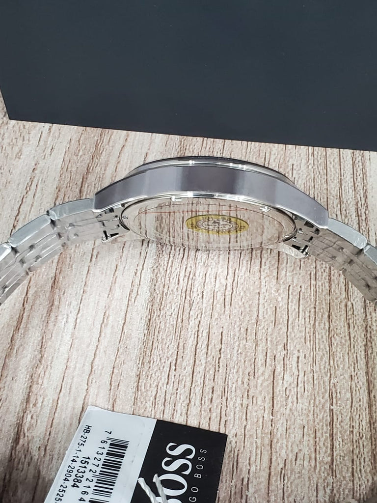 Hugo Boss Jet Blue Dial Silver Steel Strap Watch for Men - 1513384 Buy Now By Hugo Boss