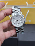 Michael Kors Runway Silver Dial Silver Steel Strap Watch for Women - MK5076 Buy Now By Michael Kors