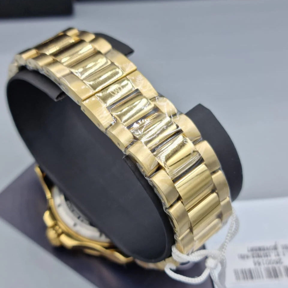 Movado Series 800 Blue Dial Gold Steel Strap Watch For Men - 2600144 Buy Now By Movado