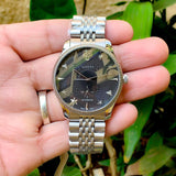 Gucci G Timeless Automatic Black Dial Silver Steel Strap Watch For Men - YA126353 Buy Now By Gucci