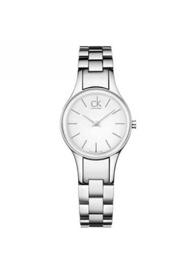 Calvin Klein Simplicity White Dial Silver Steel Strap Watch for Women - K4323185 Buy Now By Calvin Klein