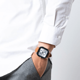 Fossil Inscription Multifunction Silver Dial Brown Leather Strap Watch for Men - BQ2658 Buy Now By Fossil