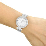 Guess Quartz Silver Dial Silver Mesh Bracelet Watch For Women - W1152L1 Buy Now By Guess