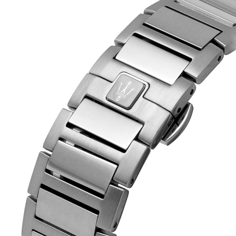 Maserati Stile Blue Dial Silver Steel Strap Watch For Men - R8873642006 Buy Now By Maserati