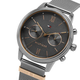 Tommy Hilfiger Blake Quartz Grey Dial Silver Mesh Bracelet Watch for Men - 1782304 Buy Now By Tommy Hilfiger