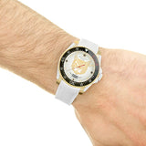 Gucci Dive Quartz White Dial White Rubber Strap Unisex Watch - YA136322 Buy Now By Gucci