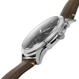 Fossil Townsman Chronograph Black Dial Brown Leather Strap Watch for Men - FS5280 Buy Now By Fossil