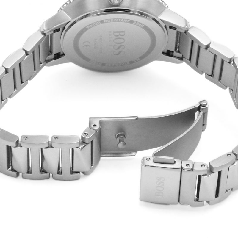 Hugo Boss Signature Silver Dial Silver Steel Strap Watch for Women - 1502539 Buy Now By Hugo Boss