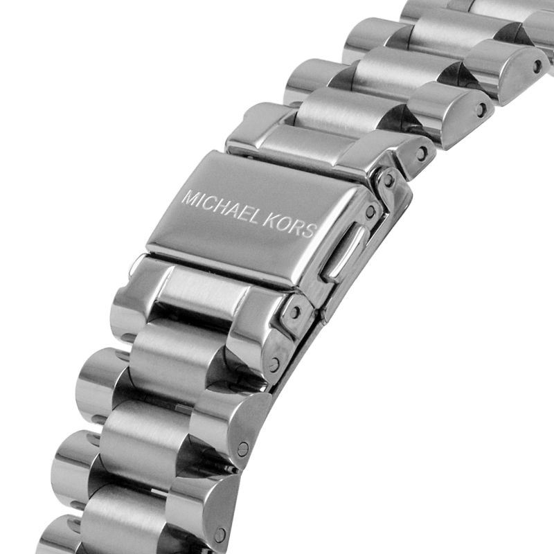 Michael Kors Lexington Chronograph Blue Dial Silver Steel Strap Watch For Women - MK7215 Buy Now By Michael Kors