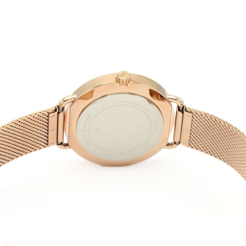 Michael Kors Portia Rose Gold Dial Rose Gold Mesh Bracelet Watch for Women - MK3845 Buy Now By Michael Kors