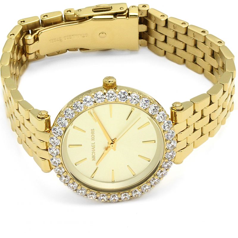 Michael Kors Darci Analog Gold Dial Gold Steel Strap Watch For Women - MK4513 Buy Now By Michael Kors