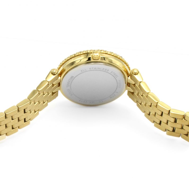 Michael Kors Darci Analog Gold Dial Gold Steel Strap Watch For Women - MK4513 Buy Now By Michael Kors