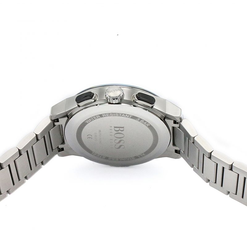 Hugo Boss Peak Black Dial Silver Steel Strap Watch for Men - 1513762 Buy Now By Hugo Boss