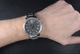 Tissot Quickster Chronograph Black Dial Silver Steel Strap Watch For Men - T095.417.11.067.00 Buy Now By Tissot