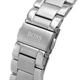 Hugo Boss Santiago Black Dial Silver Steel Strap Watch for Men - 1513862 Buy Now By Hugo Boss