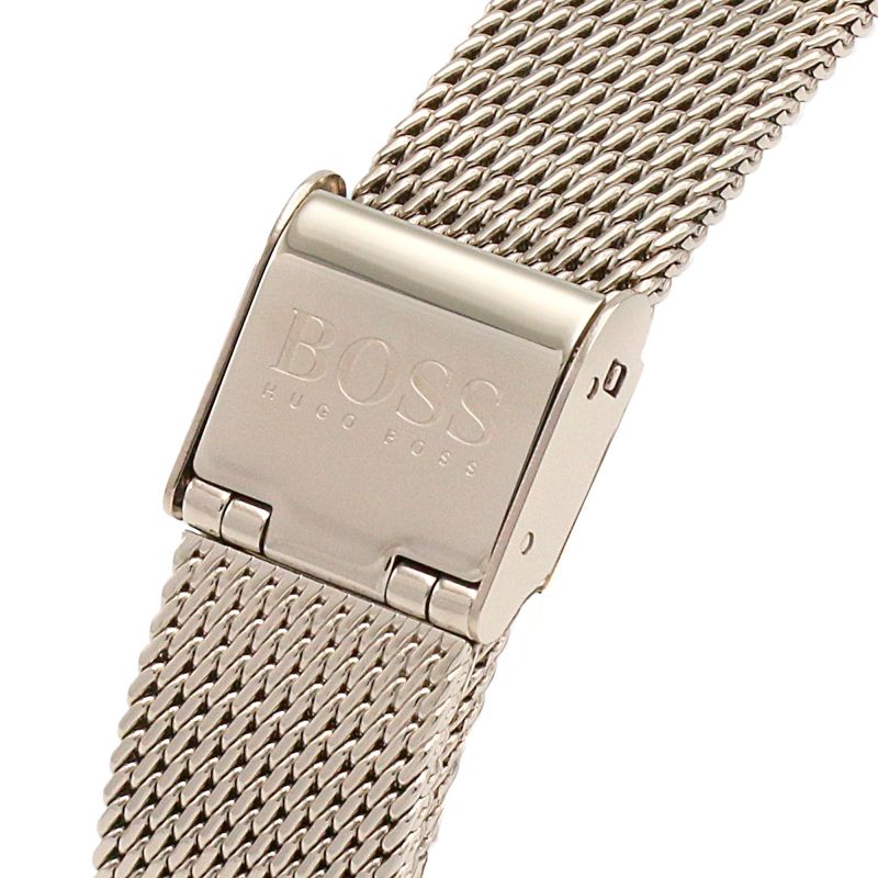 Hugo Boss Flawless White Dial Gold Mesh Bracelet Watch for Women - 1502553 Buy Now By Hugo Boss
