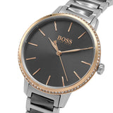 Hugo Boss Signature Grey Dial Silver Steel Strap Watch for Men - 1502569 Buy Now By Hugo Boss