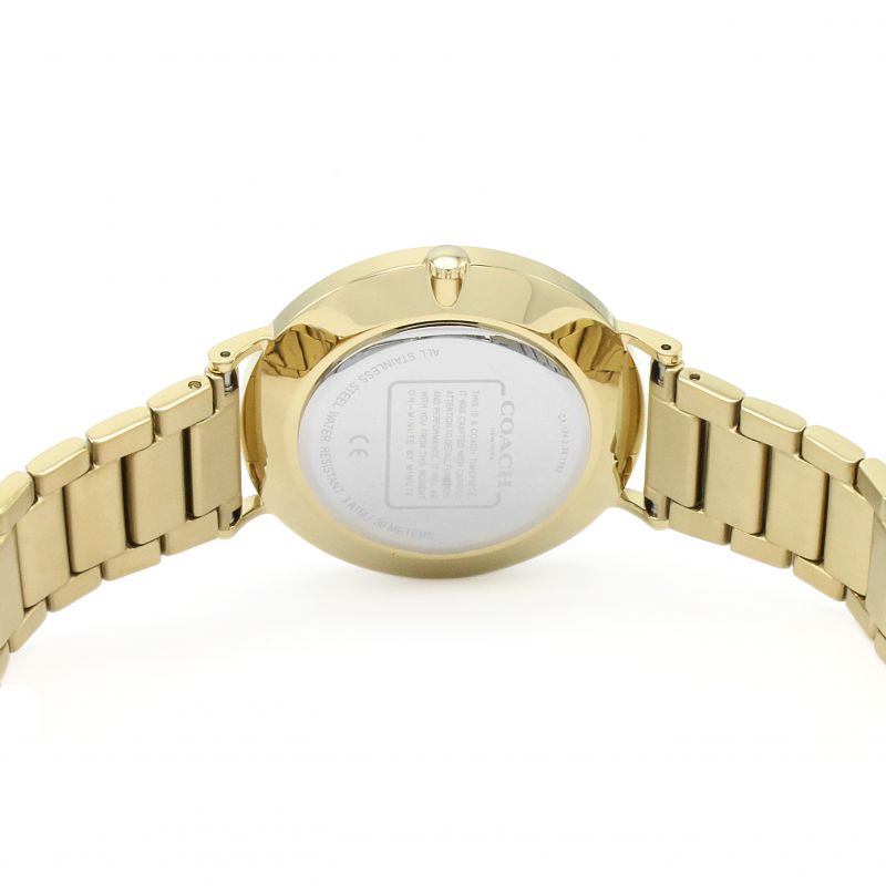 Coach Charles Silver Dial Gold Steel Strap Watch for Men - 14602430 Buy Now By Coach