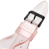 Guess Sporting Black Dial Pink Rubber Strap Watch for Men - GW0032G1 Buy Now By Guess