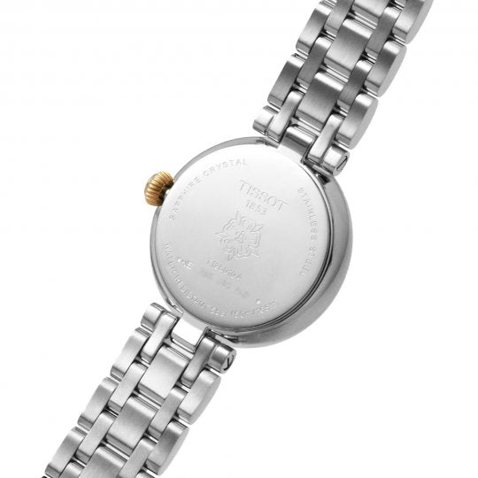 Tissot Bellissima Lady Small Mother of Pearl Dial Two Tone Steel Strap Watch For Women - T126.010.22.013.01 Buy Now By Tissot