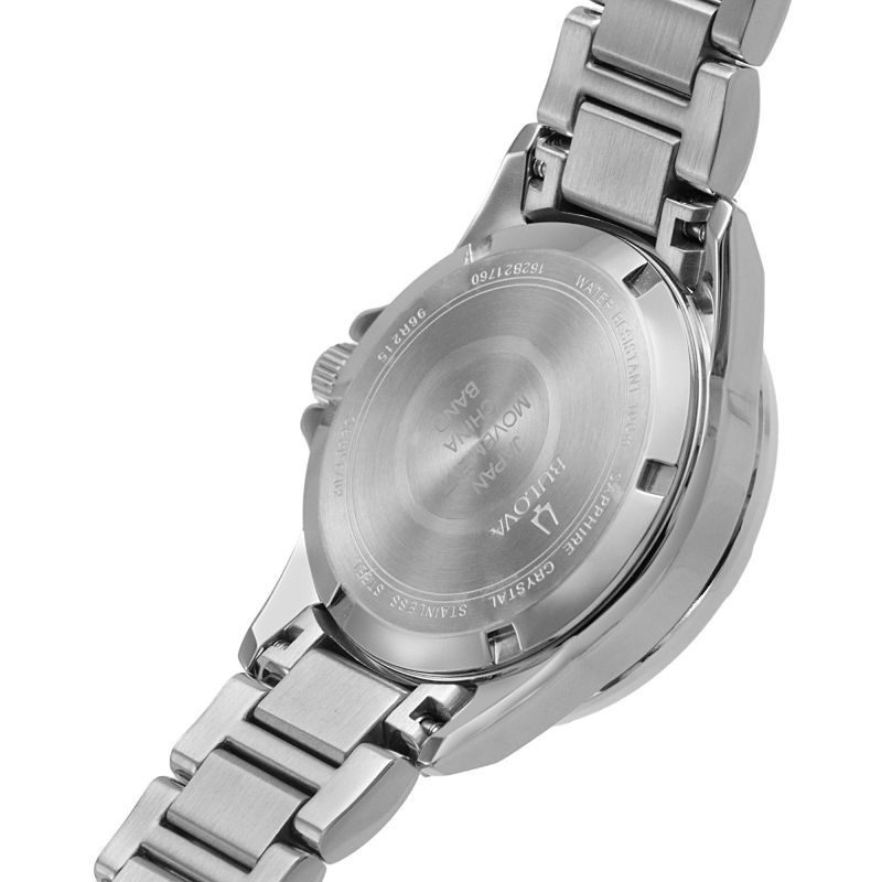 Bulova Marine Star Blue Dial Silver Steel Strap Watch for Women - 96R215 Buy Now By Bulova