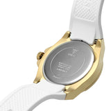 Guess Venus Diamonds White Dial White Rubber Strap Watch for Women - GW0118L5 Buy Now By Guess