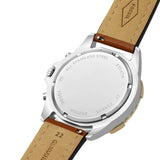 Fossil Garrett Chronograph Blue Dial Brown Leather Strap Watch for Men - FS5625 Buy Now By Fossil