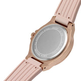 Michael Kors Mini Lennox Three-Hand Rose Gold Dial Pink Silicone Strap Watch For Women - MK7282 Buy Now By Michael Kors