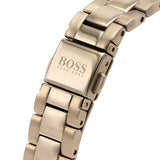 Hugo Boss Hera Blue Dial Gold Steel Strap Watch for Women - 1502566 Buy Now By Hugo Boss