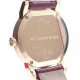 Burberry Heritage Nova Gold Dial Haymarket Red Leather Strap Watch for Women - BU9111 Buy Now By Burberry