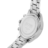 Hugo Boss Novia Chronograph Silver Dial Silver Steel Strap Watch for Women - 1502616 Buy Now By Hugo Boss