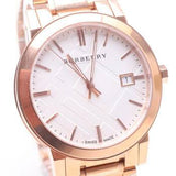 Burberry The City White Dial Rose Gold Steel Strap Watch for Women - BU9104 Buy Now By Burberry