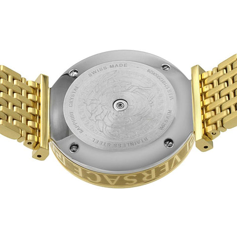 Versace V-Twist Black Dial Gold Mesh Bracelet Watch for Women - VELS00819 Buy Now By Versace
