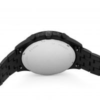 Fossil Forrester Chronograph Black Dial Black Steel Strap Watch for Men - FS5697 Buy Now By Fossil