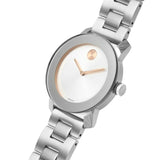 Movado Bold Silver Dial Silver Steel Strap Watch For Women - 3600084 Buy Now By Movado