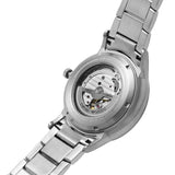 Emporio Armani Meccanico Automatic Black Dial Silver Steel Strap Watch For Men - AR60055 Buy Now By Emporio Armani