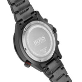 Hugo Boss Globetrotter Black Dial Black Steel Strap Watch for Men - 1513825 Buy Now By Hugo Boss