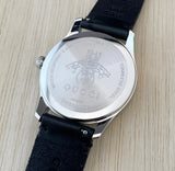 Gucci G Timeless Quartz Green & Red Dial Black Leather Strap Watch For Men - YA1264149 Buy Now By Gucci